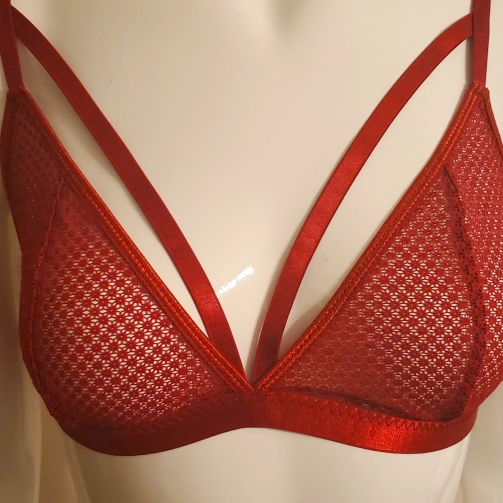 🎄5/$30🎄New Lace and Satin Bra - Picture 2 of 4